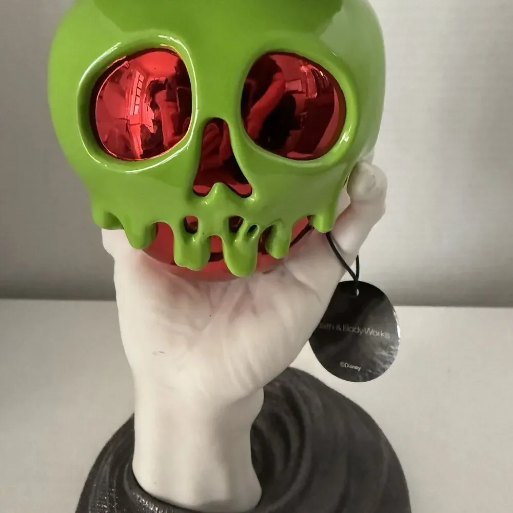 Bath and Body Works Disney Villains Evil Queen Poison Apple 3-Wick Candle Holder